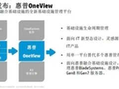 惠普服务器基础设施管理平台之OneView