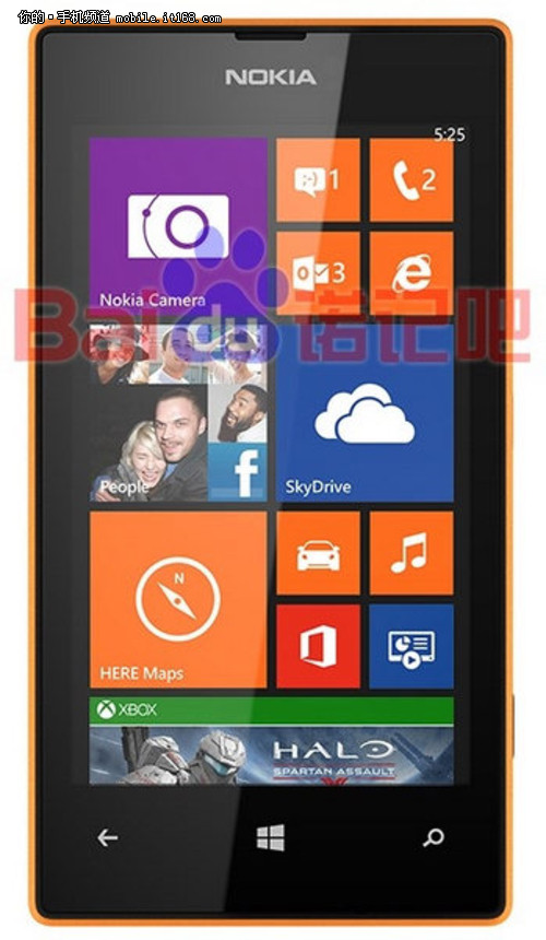 配置全露 诺基亚Lumia525官图曝光