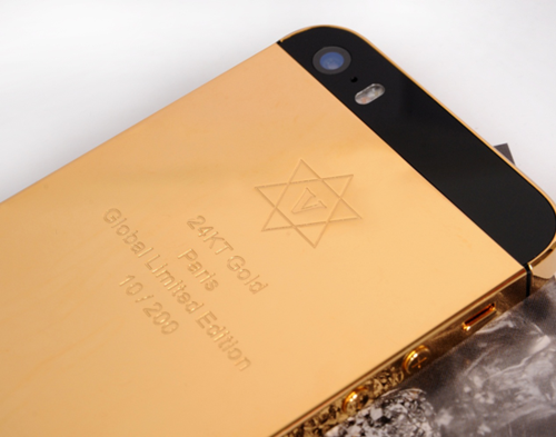 黄金版iphone5s开箱venusgold出品