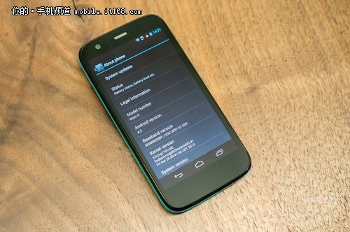 港行首发 千元双卡版Moto G亮相