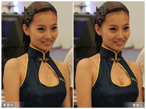 隆鼻丰胸染发 牛人的美图秀秀另类玩法