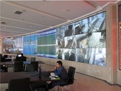 清投3*15 DLP弧形拼接应用于山西某煤矿