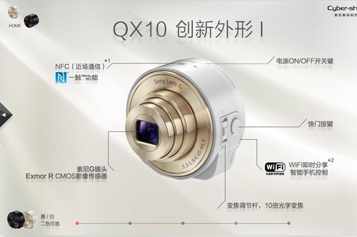 到亚马逊买索尼QX10 送8G卡并立减200元