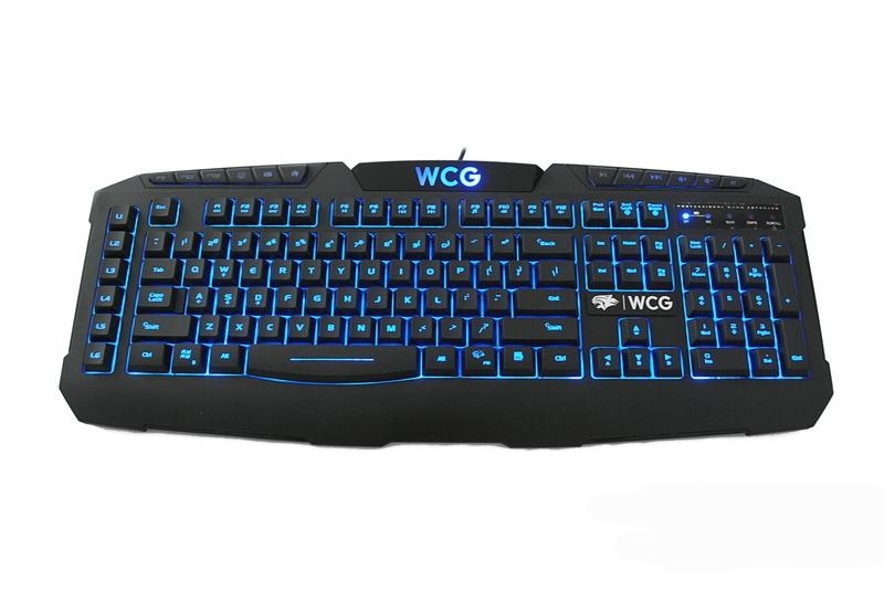 复仇者七色背光游戏键盘 wcg定制版上市