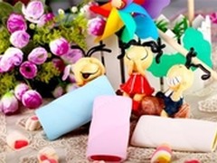 最美马拉松女孩亦爱派客棉花糖充电宝