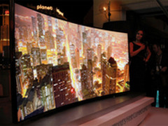三星105英寸4K曲面电视CES2014全球首发