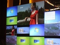 三菱电机78系列LED光源拼接显示墙发布