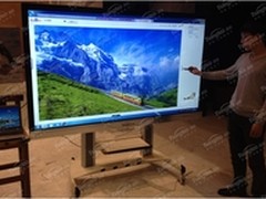 清投84寸一体机应用于北京某私人会所