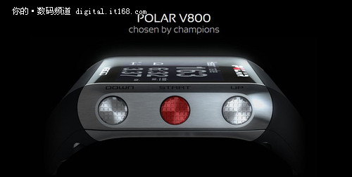 监测+定位 Polar新款V800智能手表亮相