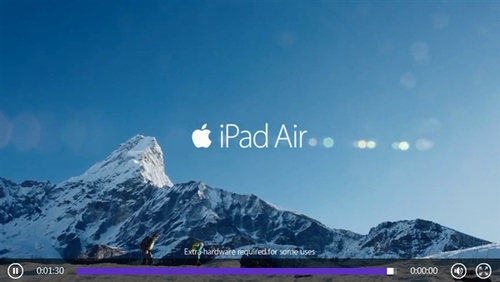 苹果iPad Air新广告：回归艺术气息