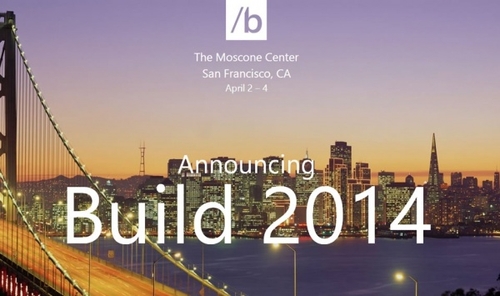 微软BUILD 2014开发者大会明天开放注册