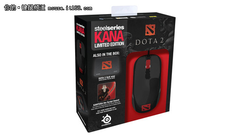 神话道具 赛睿Kana DOTA2鼠标套装到货