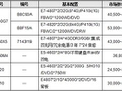 服务器价格指导 1月四路机架产品选购