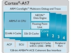 ARM全新Cortex-A17定位中端 主频超2GHz