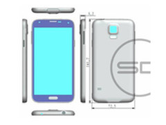 三星GALAXY S5推三防版  渲染图再曝光