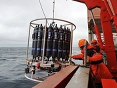 雪龙号南极半岛海域作业奥克斯稳守后方