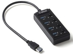 高速新体验 4口带开关USB3.0集线器发布
