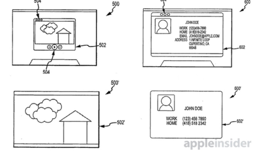 苹果专利 根据用户距离调整屏幕信息