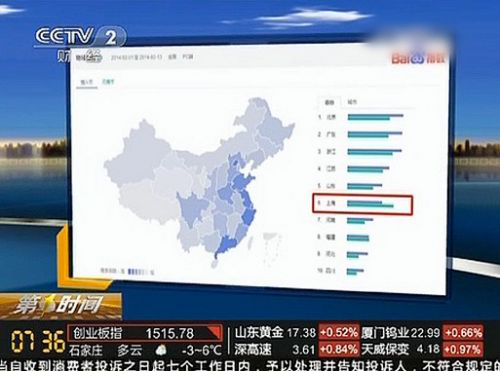 百度频上央视 搜索暗藏情人节大数据