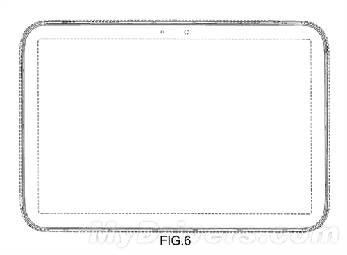 专利图显示三星新平板将去掉HOME键