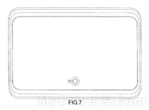 专利图显示三星新平板将去掉HOME键