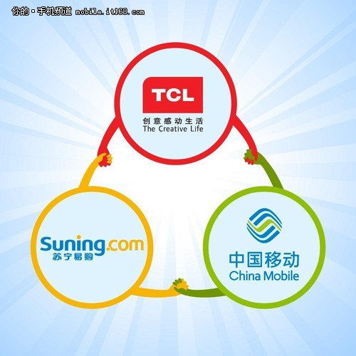 TCL手机与中国移动、苏宁或推联合品牌