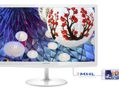 纯白极简 飞利浦227E6QDSW显示器发布