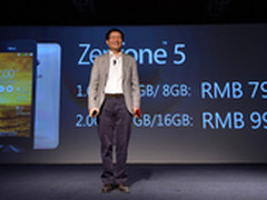 华硕ZenFone 799元发布进军智能机市场