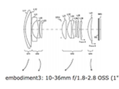 索尼公布基于1英寸传感器的镜头专利