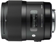 适马35mm f/1.4 OS DG镜头专利公布