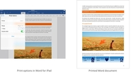 微软升级iPad版Office：支持无线打印