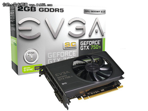 EVGA GTX750Ti 2GB超频版 1099元包邮