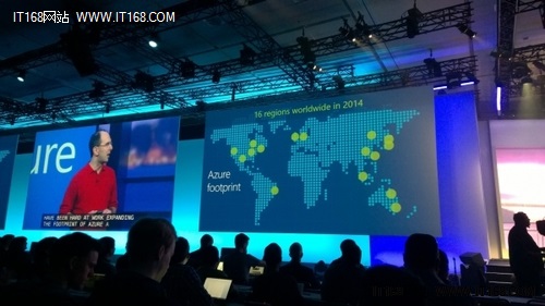 微软Build2014：特意提及Azure在华成绩