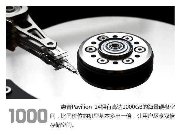 薄而有料 数字解读HP Pavilion14轻薄本