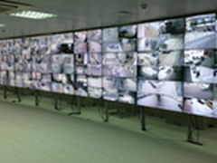 三星无缝拼接屏为江苏某银行建安全屏障