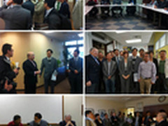 三的部落总经理 许建辉 访美Drexel大学