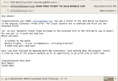 赛门铁克：警惕世界杯期间的网络欺诈