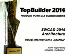 中望CAD建筑版波兰获最佳建造贡献奖