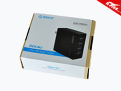 便携4接口 ORICO DCK-4U USB充电器试用