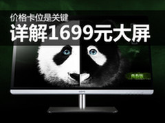 价格卡位是关键 详解1699元大屏