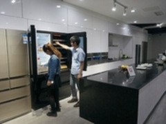 上海准新郎世园会上订购整套智慧厨房