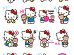 易信推Hello Kitty表情 用户可免费下载
