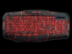 巴西世界杯爆裂纹炫光游戏键盘玩FM2014