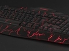 爆裂纹炫光游戏键盘 开创爆裂纹时代