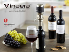 提升葡萄酒口感 Vinaera电子快速醒酒器