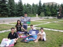 唱响青春季 360随身WiFi进西大现代学院