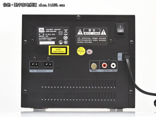 JBL MS502迷你台式音响评测-主机操控篇