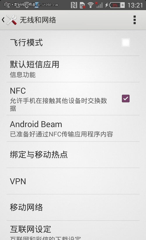 NFC和wifi功能