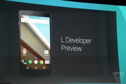 新一代Android系统L亮相：全新设计语言