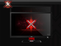 首款静态对比度5000：1游戏显示器X3